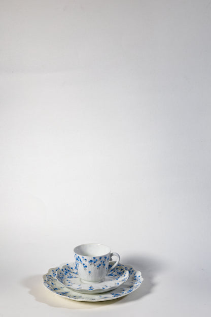 France Limoges Porcelain Cup and Saucer Set