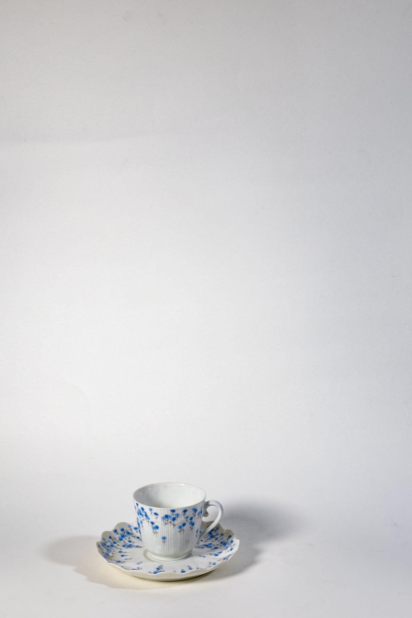 France Limoges Porcelain Cup and Saucer Set