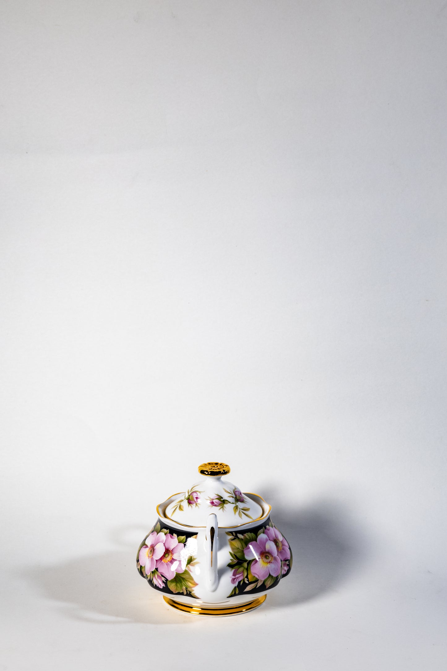 Royal Albert Provincial Flowers Bone China Coffee Set – Fine English Porcelain with Floral Charm