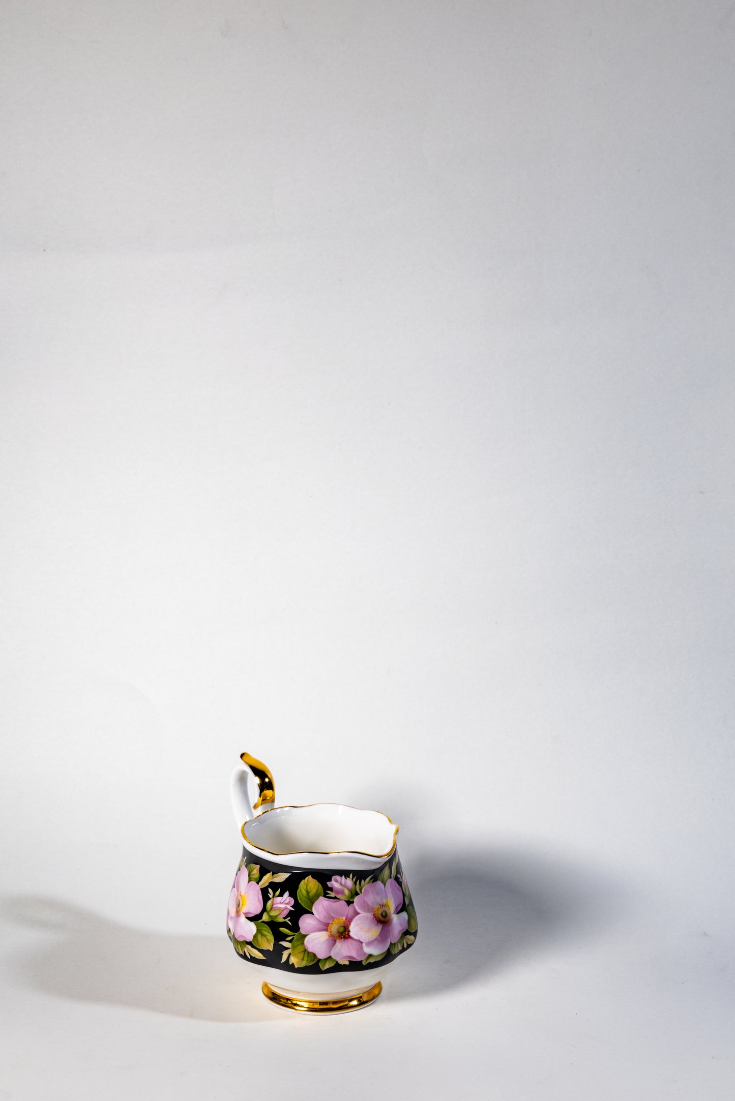 Royal Albert Provincial Flowers Bone China Coffee Set – Fine English Porcelain with Floral Charm