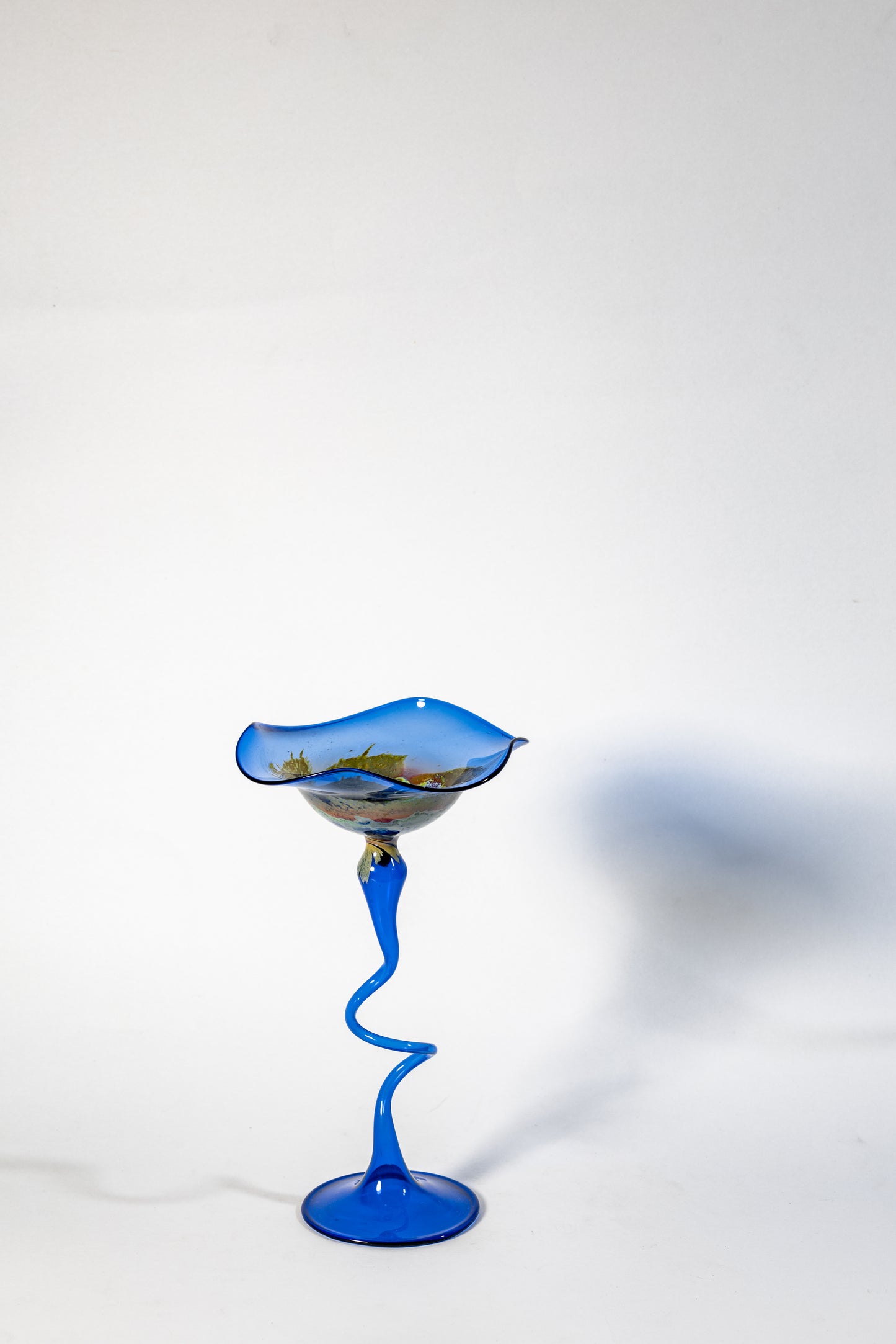 Pair of Lauscha Hand-Blown Glass Candle Holders – Delicate &amp; Decorative · Lightweight Artisan Glass