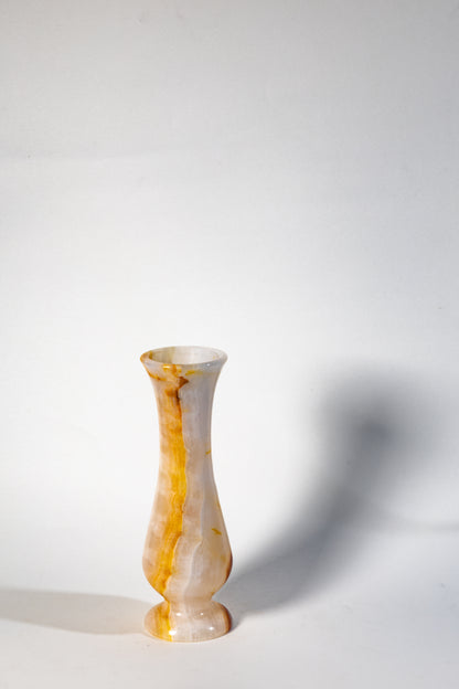 Alabastro – Honey Onyx Fluted Vase
