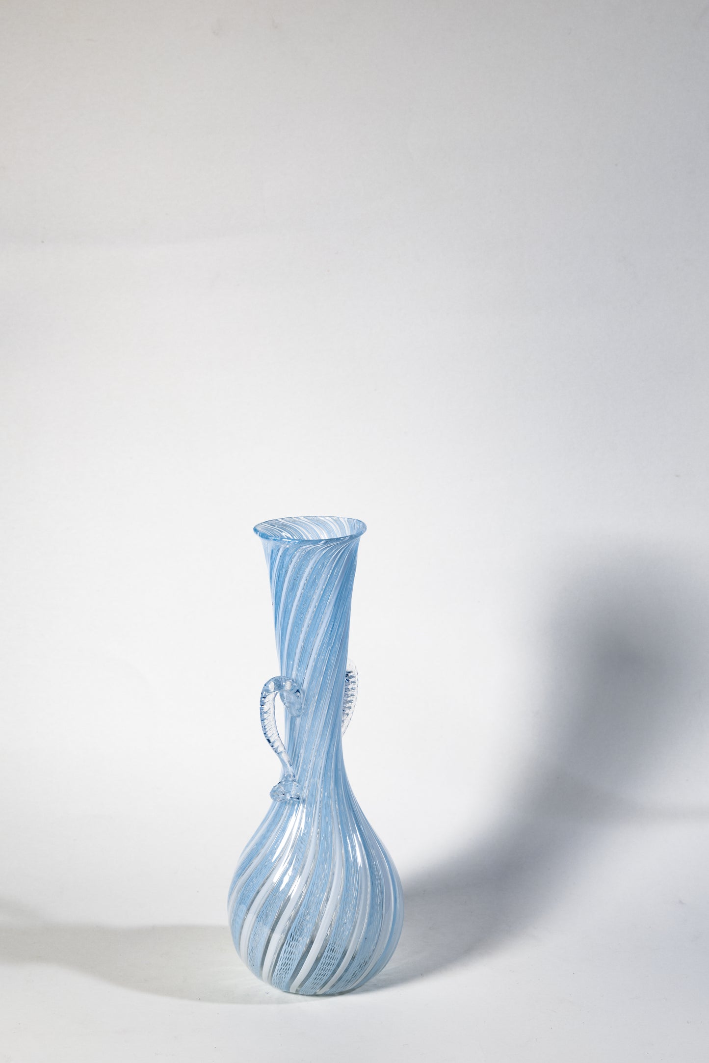 Murano Mint Green Hand-Blown Glass Vase – Treads Glass Artistry from Italy