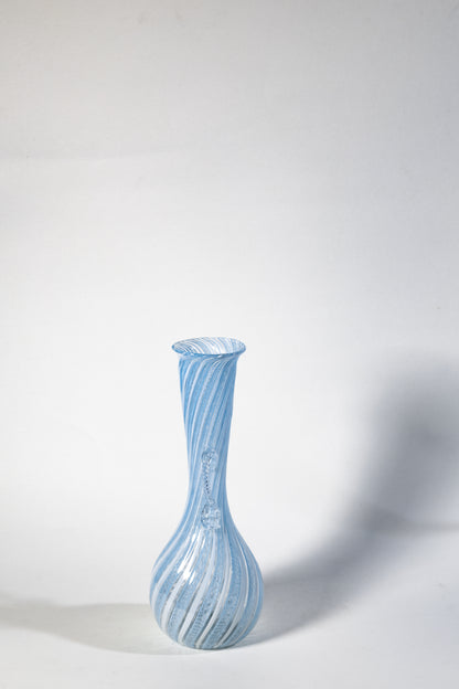 Murano Mint Green Hand-Blown Glass Vase – Treads Glass Artistry from Italy