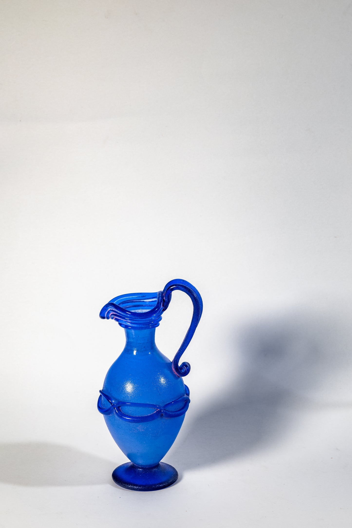 Exquisite Murano Glass Jug/Vase –  Iridescent Finish