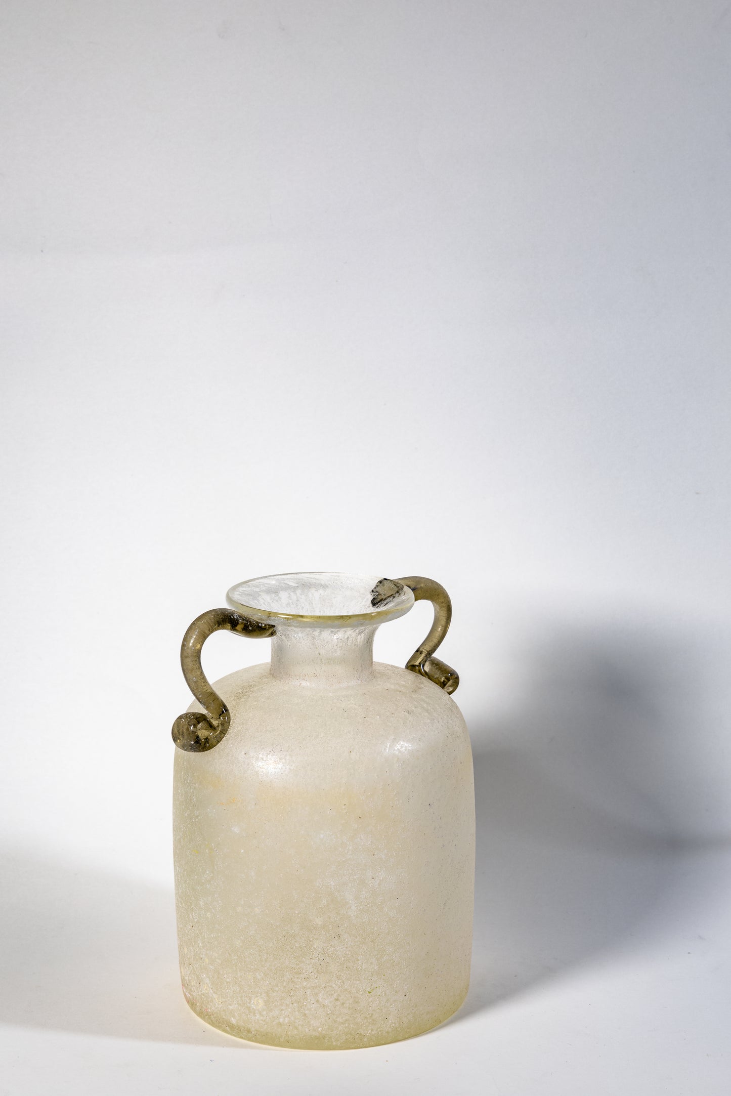 Roman Revival Amphora Vase – by Murano Atelier