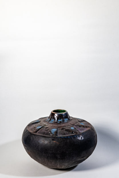 Ruscha Vintage Art Pottery Handcrafted Vase